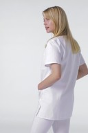 Blouse Beauté Femme - Boutonnée blanc